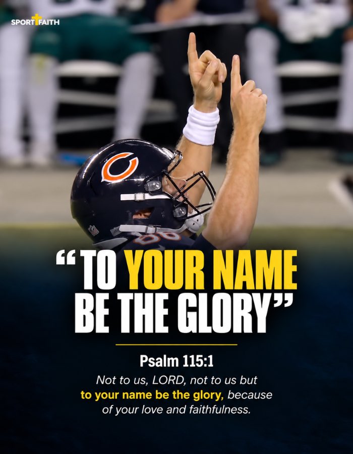 sportandfaith's tweet photo. Case Keenum made his perspective clear before Monday Night Football:

“Whatever happens today, I’m going to give God the glory.”

He then led Chicago to a 27–7 win.

Afterwards, Keenum said:

“All glory to God. I’m not here without Him.”

#CaseKeenum #ChicagoBears #NFL #MNF https://t.co/zHez9Gkyp0