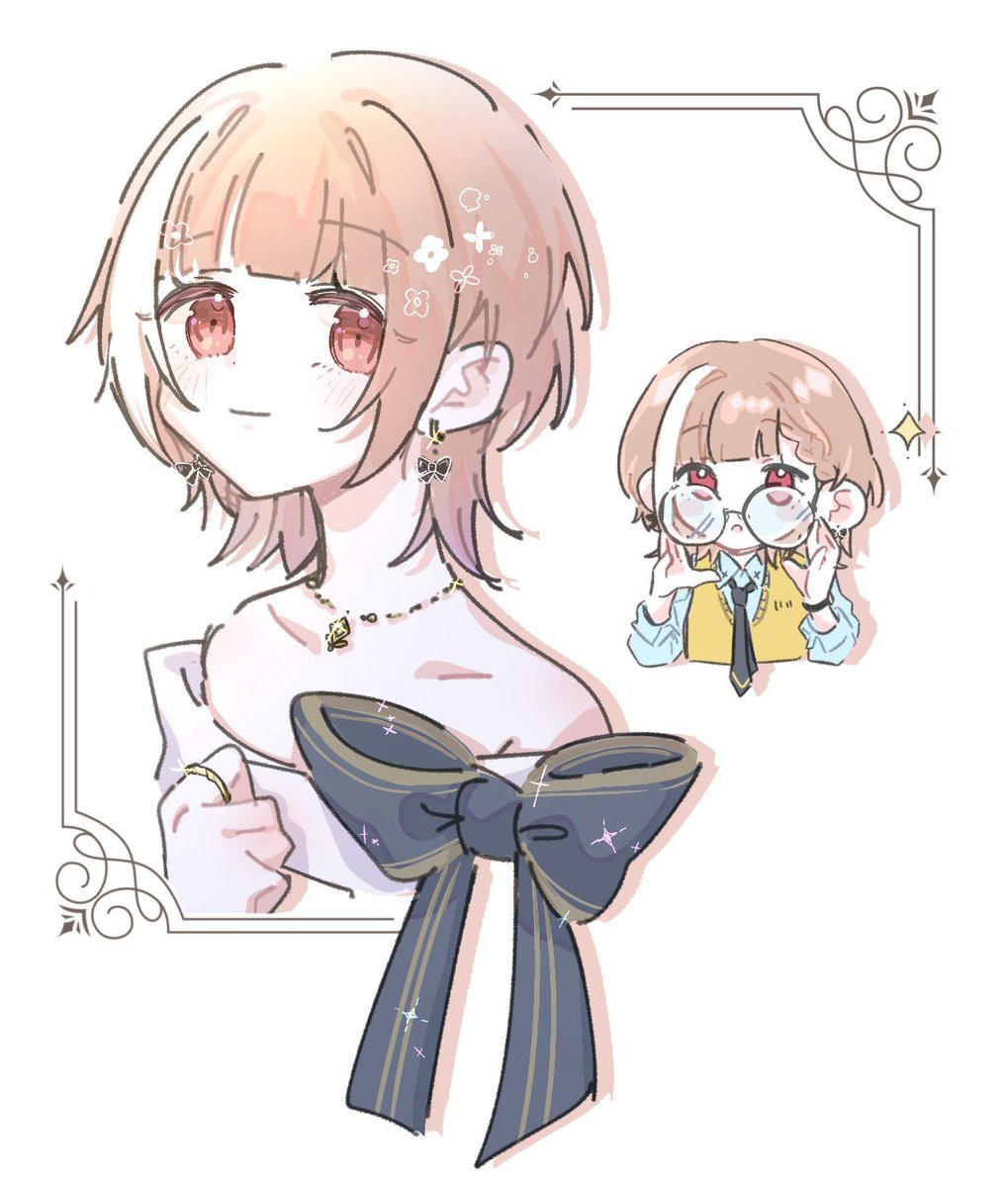 kitohcui's tweet photo. @Fu61Dy お借りしました.ᐟ
どんなコーディネートのときもイヤリングだけは大切なものを着けているところがとってもかわいいです🫶 https://t.co/dY6ryyvXdE