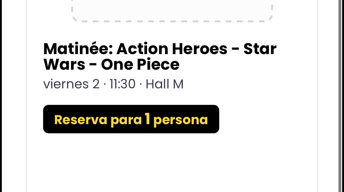 theobserverrss's tweet photo. @comicconmalaga ¿Algún buen samaritano que quiera intercambiar panel?Voy solo(V,SyD) y el único panel que me han dado(una vergüenza)es el de SW y no me da tiempo a ir. https://t.co/UlGFfg3wWc