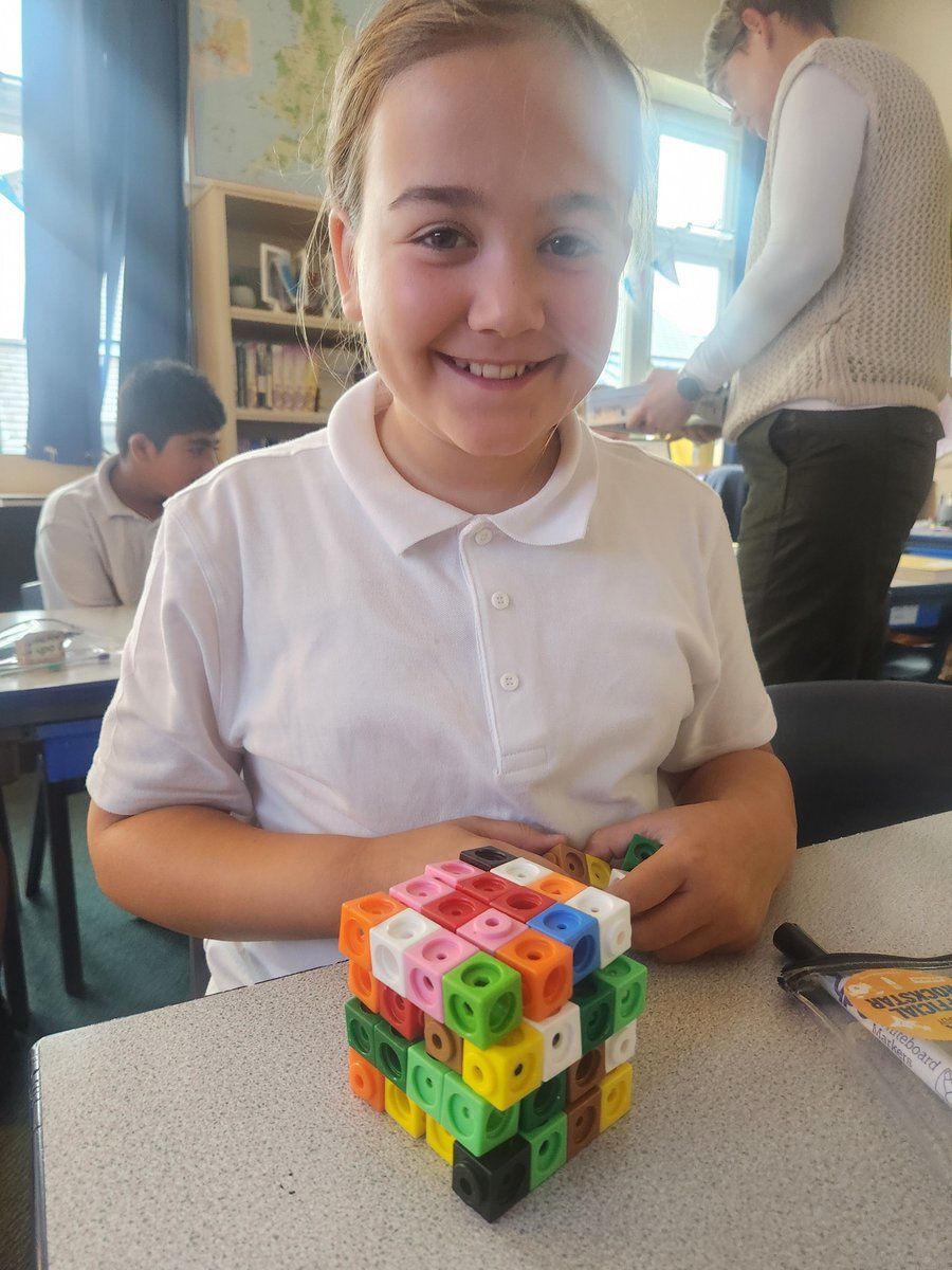 stjosephskly's tweet photo. Practical maths to help Year 6 students understand square and cube numbers this morning. Keep up the good work, everyone!
#SJKmaths #SJKOakClass #SJKHawthornClass https://t.co/7BfKGZeu0l
