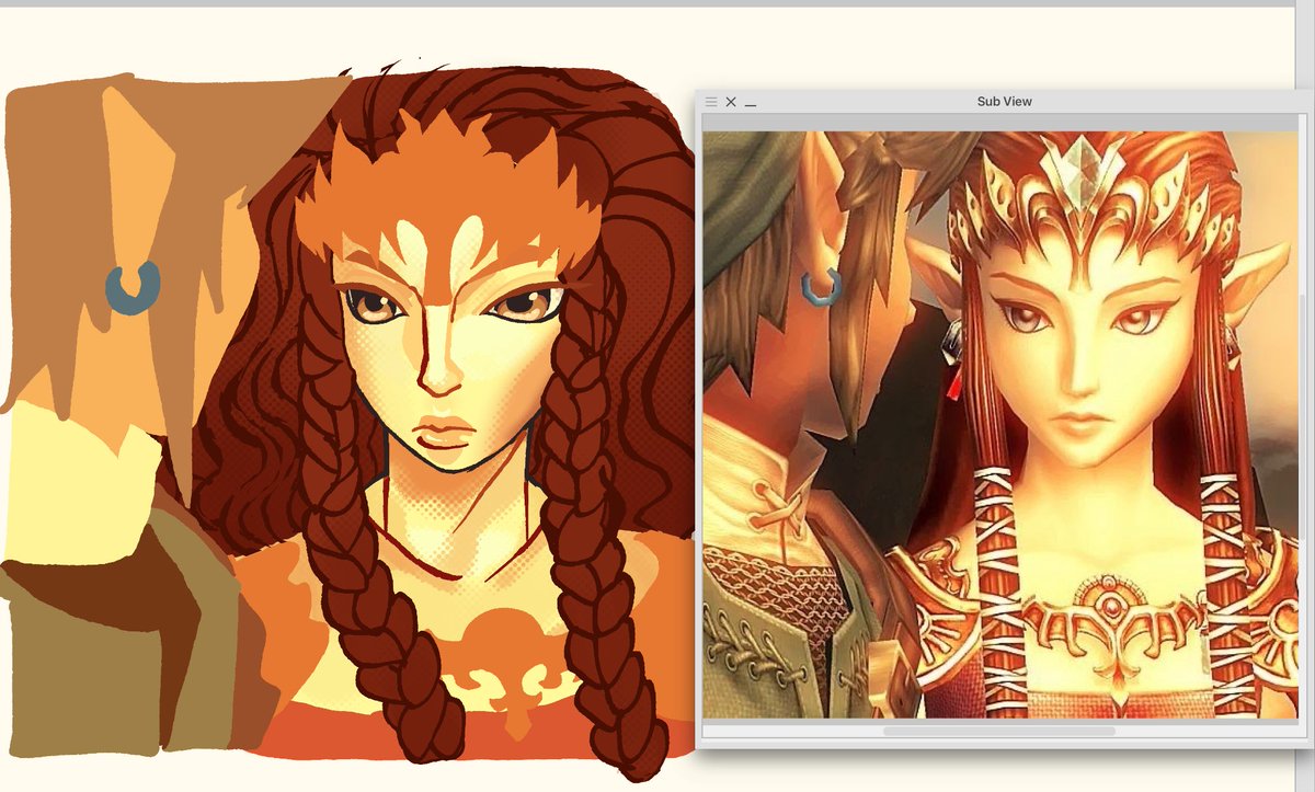 gummworths's tweet photo. #wip sorry for being mia im twilight princess-pilled https://t.co/k2LPiviNPS