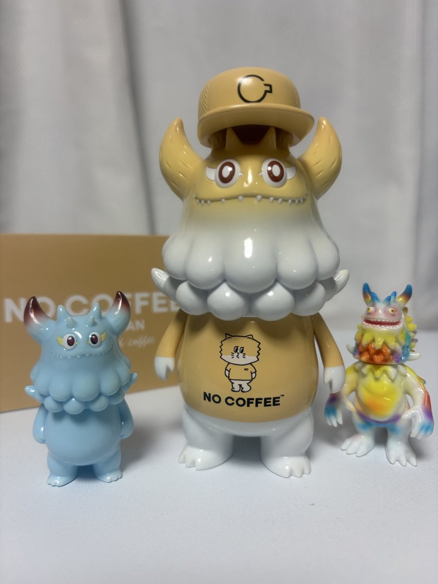 dai_suke_3's tweet photo. Rangeas jr. "NO COFFEE ver." Vol.3
@xT9Gx
#t9g #nocoffee #rangeasjr #ソフビ https://t.co/yljLi48JZ3
