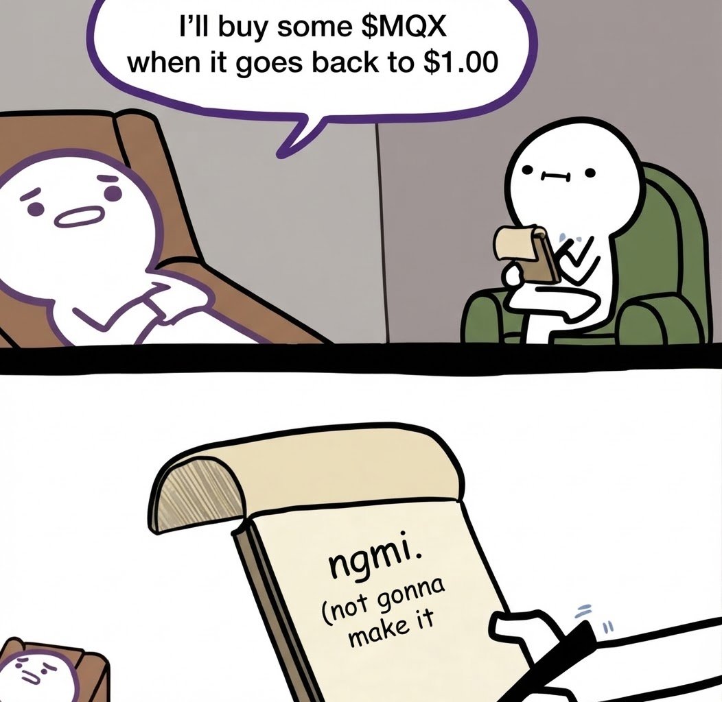 NirobNibir21's tweet photo. That moment when you’re waiting for $MQX to drop back to $1.00 while it’s already mooning at $4.17. 🤡
@maiqfinance https://t.co/Rliwks4xu4