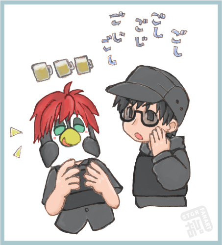 0hi_zzz's tweet photo. あじのASMR
🐧「あじ、ごしょごしょ言って貰って良い？」
エコーのせいか、アジカンさんが言ったからなのか、
ごじごじとか(ごしごしとか)ちょっと違って聞こえ気味だった… https://t.co/u1Jt2auWmB