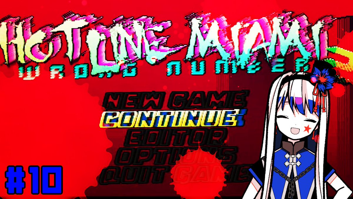 JMargeman's tweet photo. マイアミツー！多分最終回！

終わりの街の終わり『Hotline Miami 2: Wrong Number』#10 https://t.co/LpudRjoz5I @YouTubeより https://t.co/10QrXY8TeI