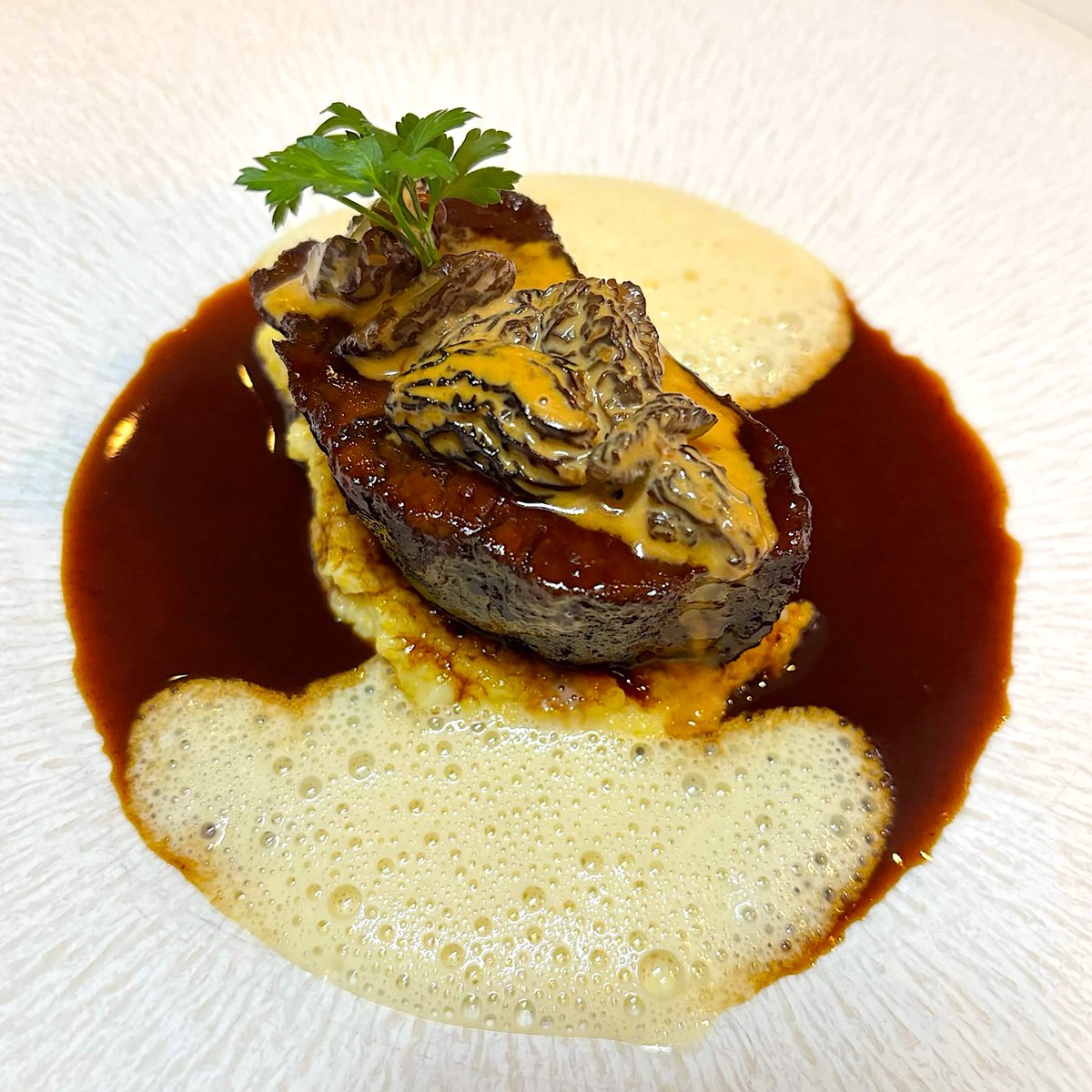 EATPIA's tweet photo. マプール 東大前 / フレンチ
Ma Poule, Todaimae / French

『宮崎県産の有田牛頰肉の赤ワイン煮込み』
“Red Wine Braised Arita Beef Cheek from Miyaaki”

https://t.co/Me5NH6bxDb https://t.co/Wqq6z49Y4W
