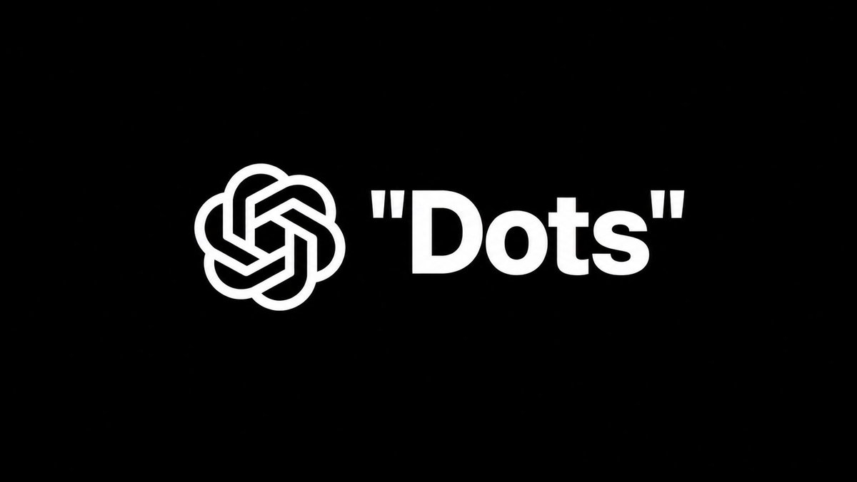 CodexResets1's tweet photo. 🚨 OpenAI reportedly dropping "Dots" today  an agent platform where each bot gets its own 3D persona, reachable by text, call, Slack, or email, and can even make purchases on your behalf with approval

Billed as their answer to Meta Muse / Grok Bot  could be a much bigger deal than anyone's expecting.