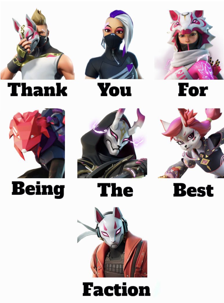 EclairBleu6's tweet photo. Fox Clan Fortnite, that’s the tweet.
#Fortnite #FoxClan https://t.co/Mpx3ZP8j0s
