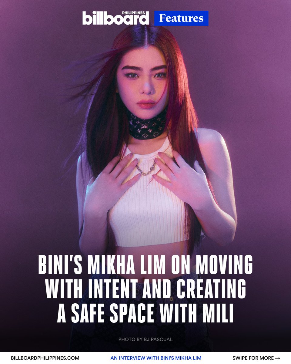 BBPHOfficial's tweet photo. Mikha Lim (@bini_mikha) of #BINI (@BINI_ph) knows a thing or two about movement.

After years of performing on stage as part of the Nation’s Girl Group, she is now embracing a venture of her own.

Mikha, along with her team, spearheaded the activewear and lifestyle brand MILI, named after the first two syllables of her first and last names. The name also stands for “Move. Intend. Lifestyle. Inspire.” Inspired by her own active lifestyle, MILI’s debut collection, First Form, features pieces that can be worn by everyone.

With inclusivity and creating a safe space at its heart, MILI’s vision goes beyond the collection’s release. This is further reflected in the MILI Club, a community built around meeting new people and feeling comfortable being active.

Read the full feature on https://t.co/90pxOjlNsp.

Written by Ralph Regis (@adrian_veidt).
Photos courtesy of MILI (@miliclubofficial).

#BillboardPH
#BillboardPhilippines