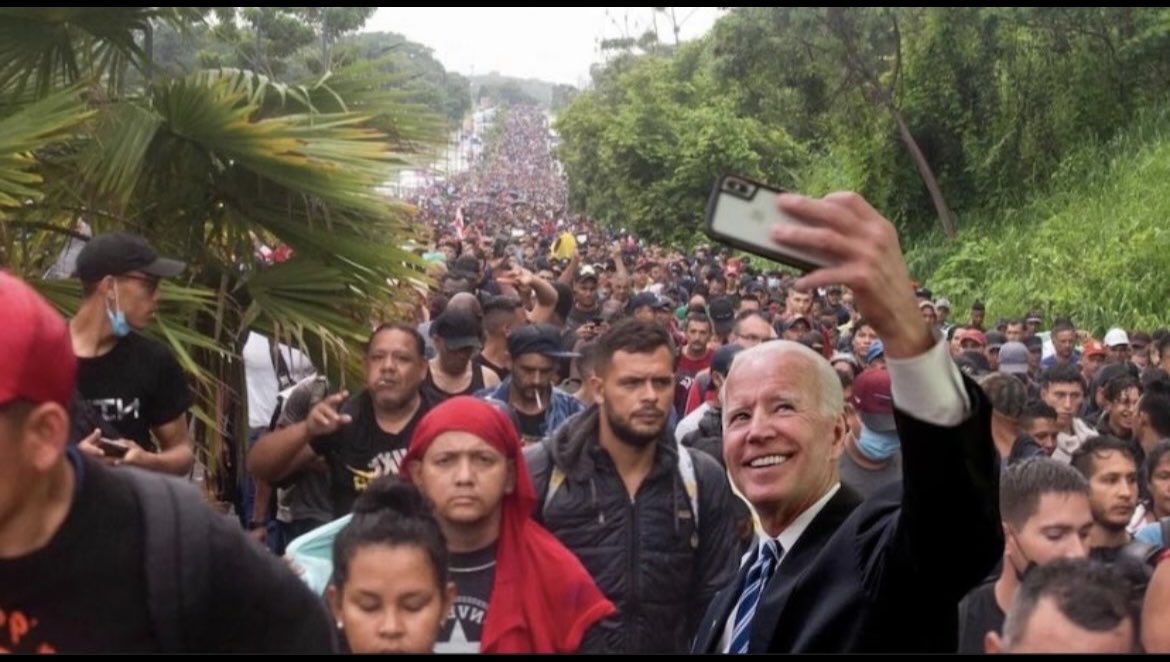Rhamenator's tweet photo. @OutFrontCNN Reminder as to how we got here and what Democrats want again. @CNN #mapoli #NHPolitics #MichiganSenate #Texas #DemocratsMadeThisHappen #DemocratsAreDestroyingAmerica #BidenBorderInvasion https://t.co/jlAyP5NWSh