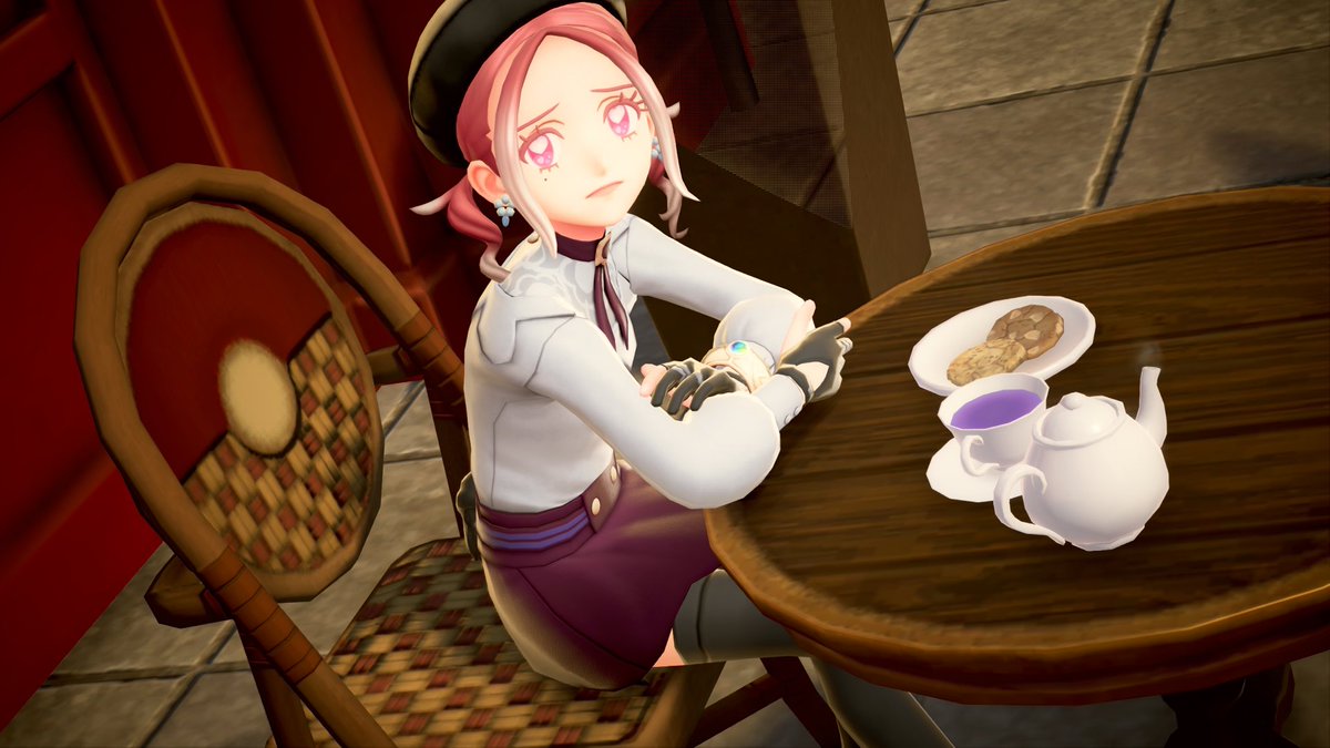 nana_chocomint's tweet photo. 久しぶりにポケモンZA開いて推しとカフェ☕️🤎

ほぼファッションアイテムにしか課金しないからファッションドリーマーみたいなゲームになっております🙃 https://t.co/qSCGPg0Iq7