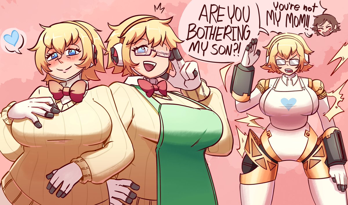 REvannMan's tweet photo. Mama Aigis 👀👀👀👀 commission! https://t.co/Eit5gJSAzZ