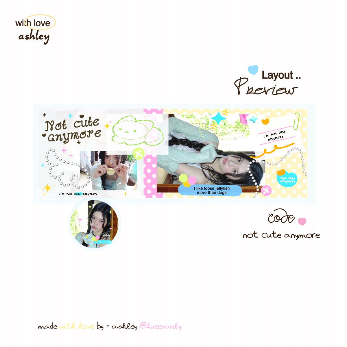 hueevanly's tweet photo. hayiii bantu repost yaaa, makacii <3

ashley punya 8 template layout yang bisa teman-teman adopt by dm mulai dari sekarang 🫶 harga nya bisa cek di thread ini yaa ! atau bisa cek di ALT ⭐️ happy shopping ! 🩷 #zonauang https://t.co/YGQCZO6nT6