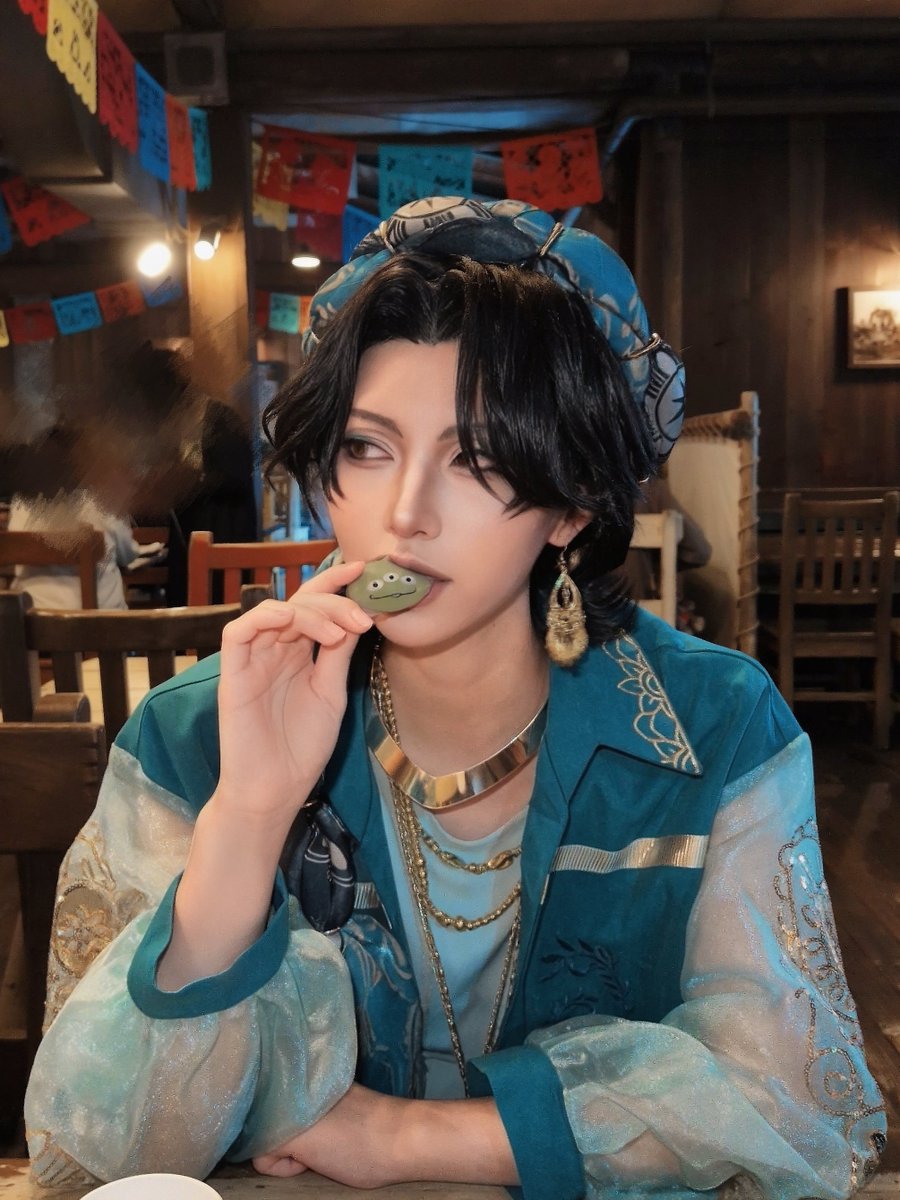 masuohho_19's tweet photo. cos twst🪷

人生初🌊、人生初仮装でした❕
 #Dハロ仮装2026 
 #Dハロツイステ https://t.co/L826DOdIC4