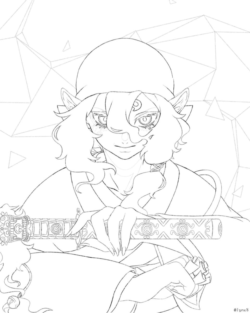 Iynx8's tweet photo. 線画もわりと頑張ったから見て…

というか誰か塗ってくれんか
私は塗りがへた… https://t.co/h9s1yCruae
