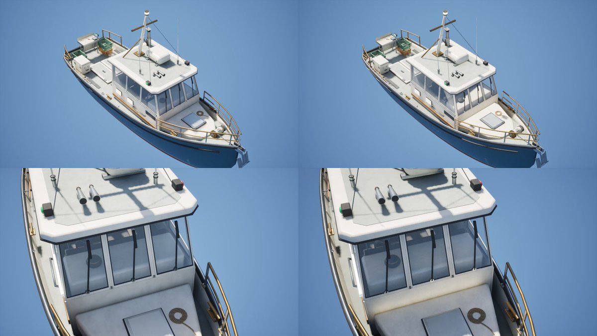 whaledevstudios's tweet photo. A quick update on Anchor Point!

Currently fine tuning the world's level design and polishing fine details on the vessels. I’m heavily focusing on giving the towns and surroundings a unique character.

What do you think of the looks? 

I’ll be sharing more in engine footage soon.

#indiedev #gamedev #unrealengine #development