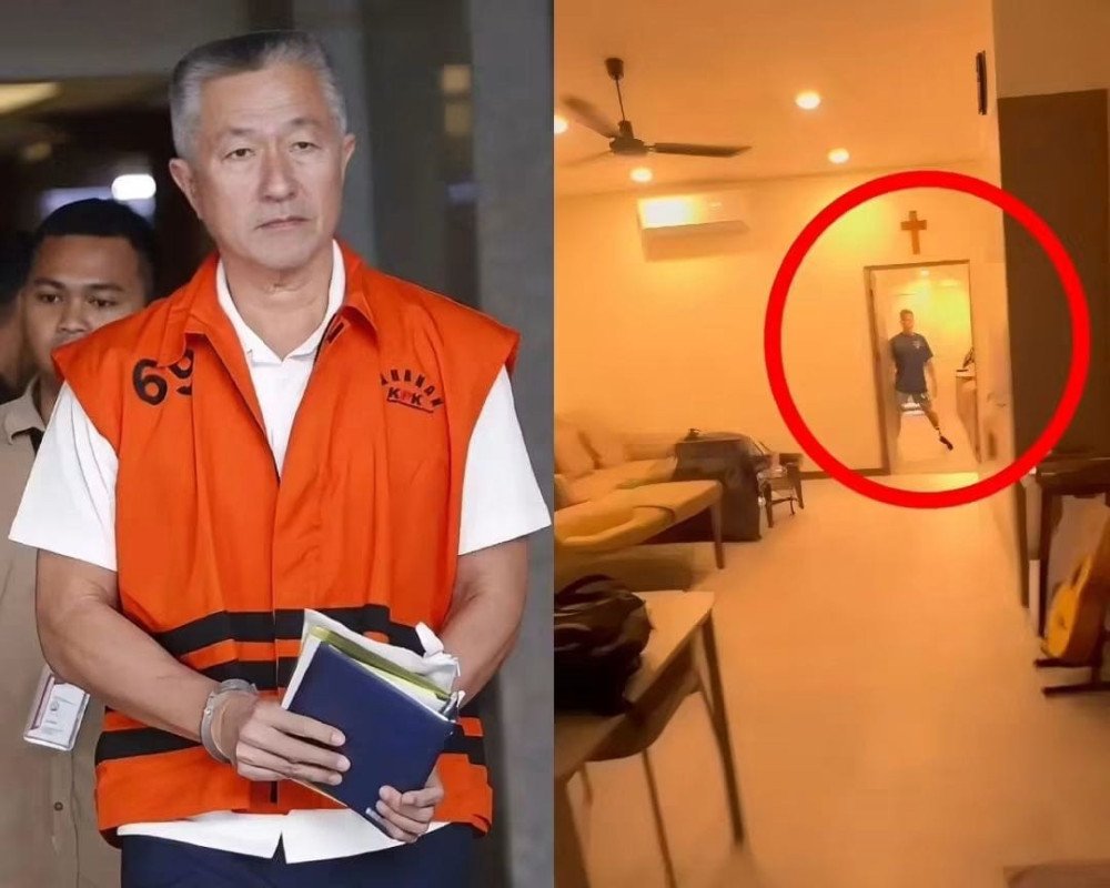 LambeSahamjja's tweet photo. guys lu pada tau gak nih
anggota ombudsman ri syafrida rachmawati konfirmasi kalau koruptor jimmy masrin emang bener nempatin rumah berfasilitas mewah di lapas kelas iia cibinong jawa barat

di video viral pas ombudsman sidak, ada pria yang langsung ngunci diri begitu petugas masuk ke rumah itu

ada juga bingkai foto jimmy masrin di dalam rumah tersebut, dan salah satu asisten ombudsman sempet berhadapan langsung sama jimmy masrin di lokasi

kata syafrida "oh itu ya kalau itu soal jimmy kami mengonfirmasi sebenarnya iya karena itu berdasarkan keterangan dan itu fotonya ada dan memang sempat berhadapan dengan salah satu asisten kami"

syafrida bilang ini masih sebatas dugaan, hasilnya nanti bakal ditanyain ke pihak imipas

soal klaim pihak lapas cibinong yang bilang gak ada cctv di rumah mewah itu, syafrida bantah

kata syafrida "waktu itu ada di rumah yang putih itu ada cctv ya ada sebenarnya tapi apakah cctv itu berfungsi atau tidak kami tidak tahu"

jimmy masrin sendiri itu mantan presdir pt caturkarsa megatunggal sekaligus komut pt petro energy, dipenjara gara gara kasus kredit fiktif dari lpei

dia terbukti rugiin negara sampe rp1 triliun, divonis 8 tahun penjara denda rp250 juta subsider 4 bulan

dia juga kena vonis tambahan bayar uang pengganti 32,6 juta dollar as subsider 4 tahun penjara