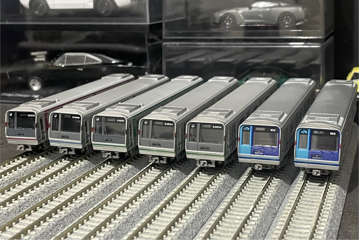 JJ_SR20model's tweet photo. 四つ橋線の23系が入線しました
大阪市交時代の車両を買うのは何気に久々
気づけば新20系列も(OTS系含め)7本目に…
そろそろ21系や25系も欲しくなります https://t.co/gIENo1SPBH
