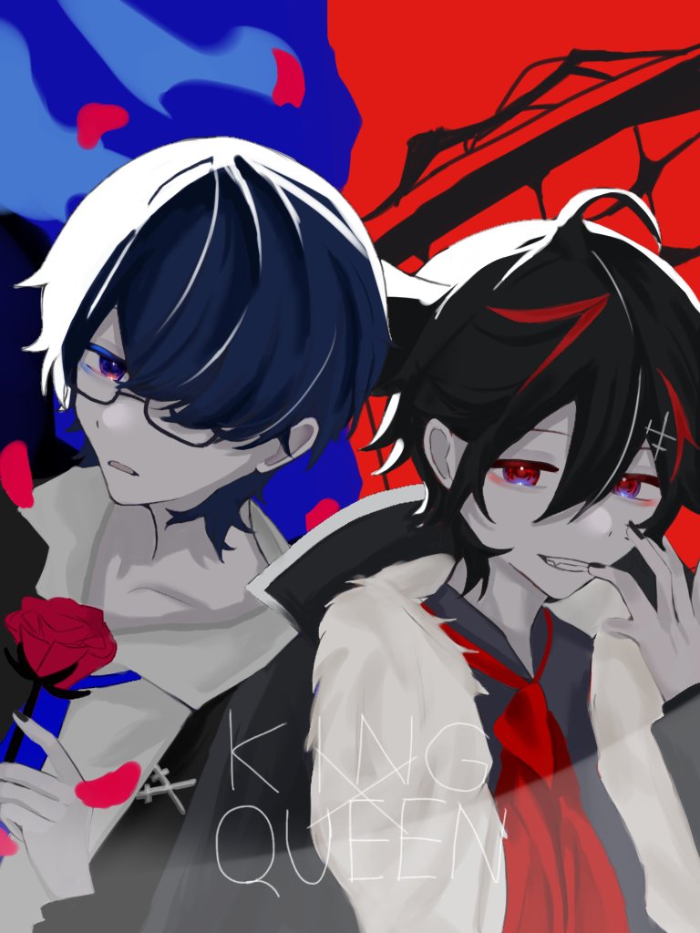 haruiro__3's tweet photo. ❤️💙

#メメリ絵 https://t.co/tZ3KyRL7Jl