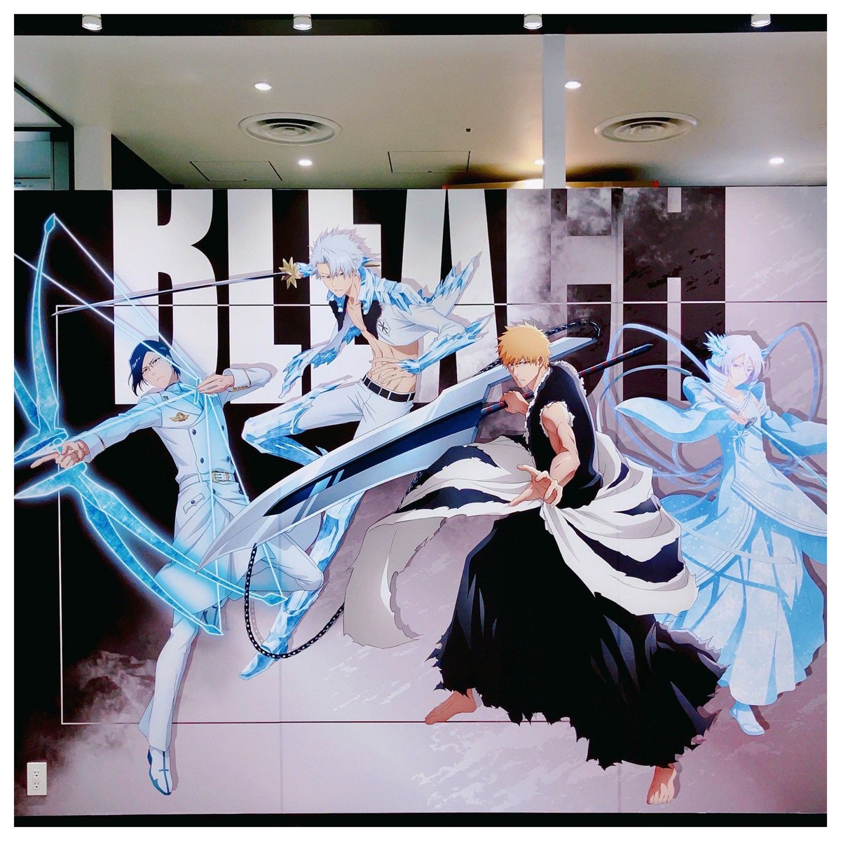 chumugip's tweet photo. えくさんと遊んできた～！
BLEACHを布教されたので勉強中(   ⚯̫   ) https://t.co/UMexaBYLNg