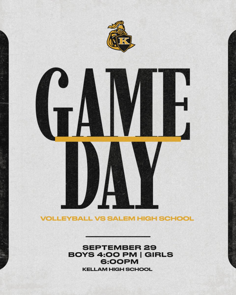 KellamHigh's tweet photo. Gameday!
Boys Varsity Volleyball vs Salem High School (Virginia Beach)
4:00 PM | 2665 West Neck Rd, Virginia Beach Virginia  23456-6564 https://t.co/JfFitghnPv