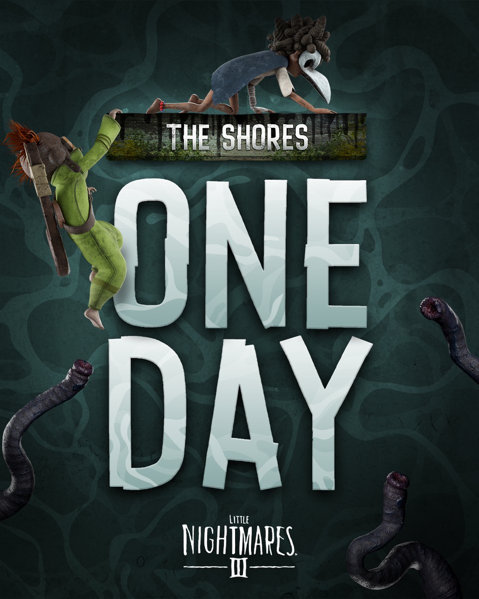 LittleNights's tweet photo. There's only one way under. And this time, you get to steer. 

#LittleNightmares III - The Shores - releases tomorrow.

https://t.co/7m4aEyz2aL https://t.co/essBErvqLX