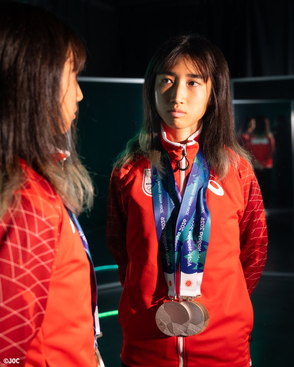 TeamJapan's tweet photo. Portrait📷

#愛知名古屋2026 🇯🇵
陸上
田中希実 選手

@jaaf_official 
#TEAMJAPAN #ともに一歩踏み出す勇気を