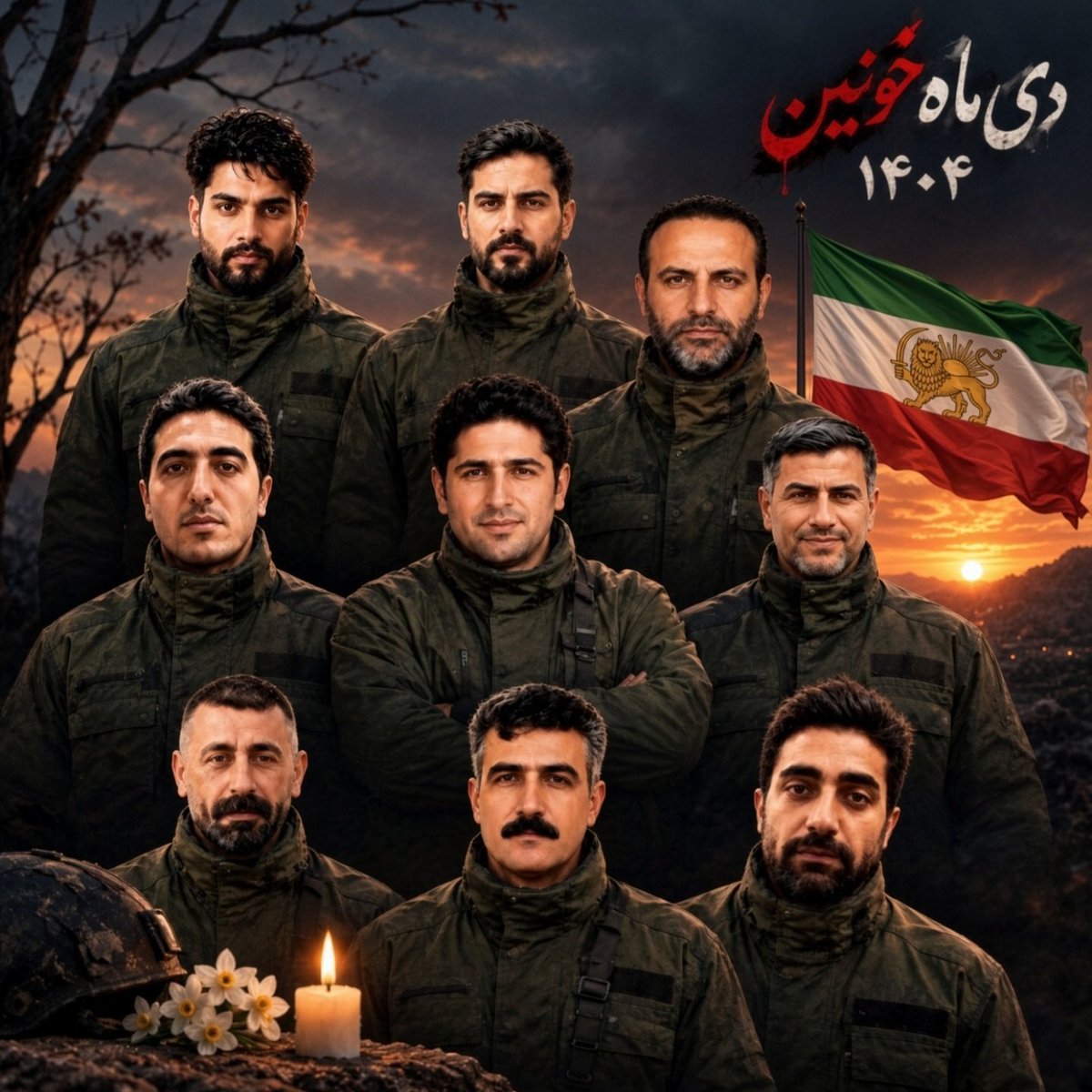 Mayekhal's tweet photo. ۷ مهر روز آتش نشان رو گرامی میداریم به یاد ۹ آتش‌نشانی که در دی خونین جاویدنام شدند

حمید مهدوی
محمد گلی
محمد بیات
یوحنا میرپادیاب
میثم کاظمی
جواد طالبی
ناصر شیرازی کرامه
میلاد عطایی
حسین رادی https://t.co/FcazqB6ryT
