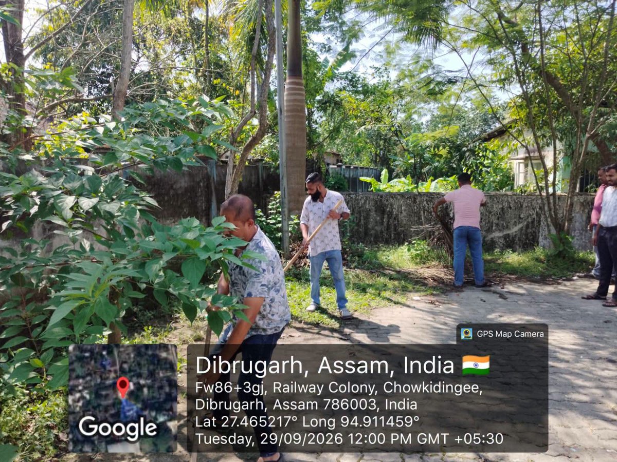 dc_dibrugarh's tweet photo. The active involvement of all participants reflects the commitment towards creating cleaner and more sustainable public spaces.
#CMOAssam
#MyGovAssam
#DirectorateofInformationandPublicRelationsAssam https://t.co/ED7ETbMGBN