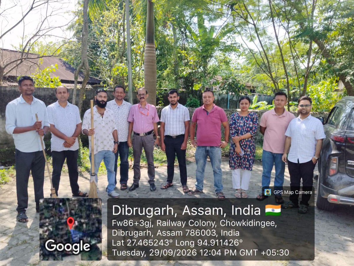 dc_dibrugarh's tweet photo. The active involvement of all participants reflects the commitment towards creating cleaner and more sustainable public spaces.
#CMOAssam
#MyGovAssam
#DirectorateofInformationandPublicRelationsAssam https://t.co/ED7ETbMGBN