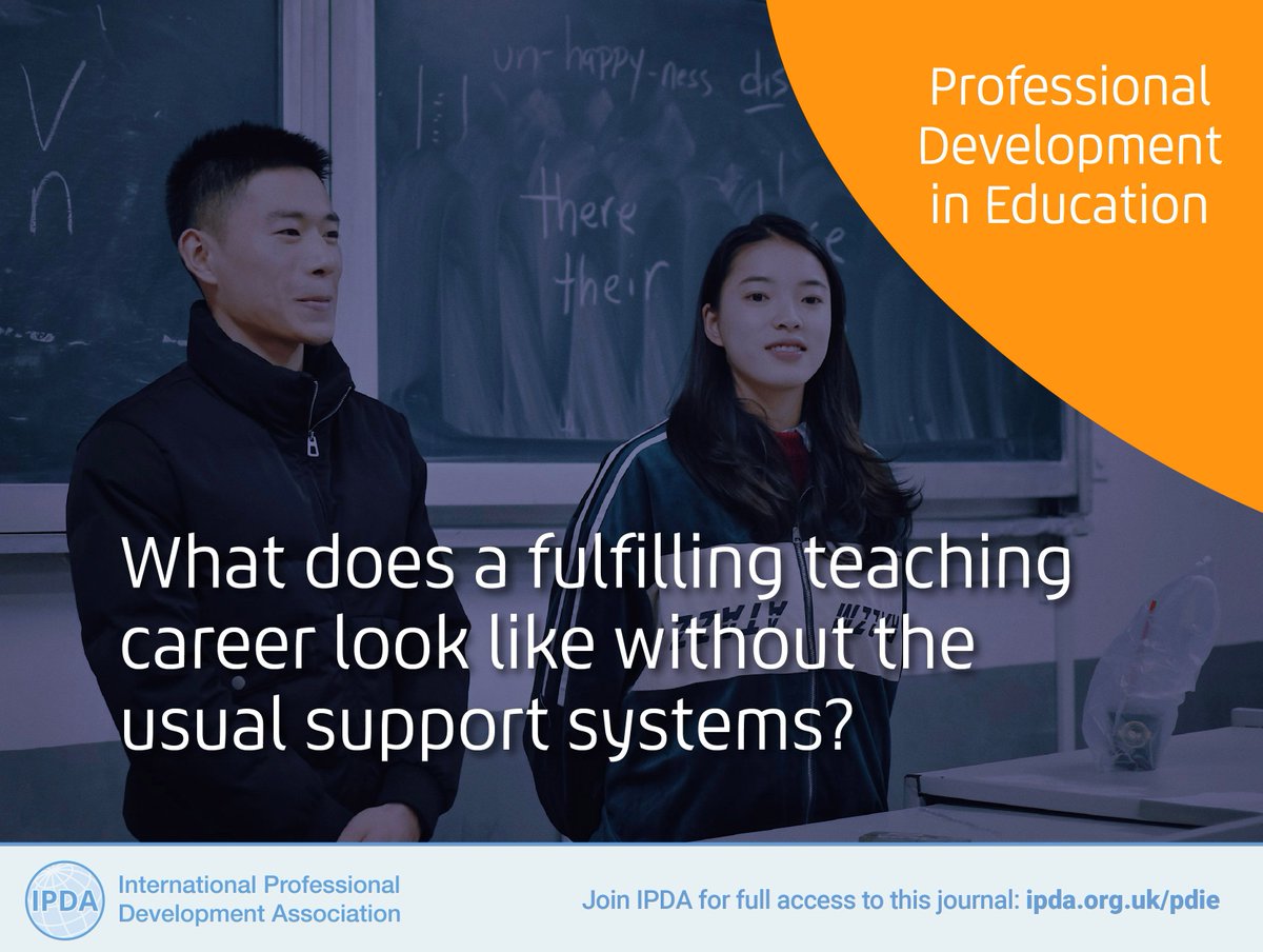 PDiEjournal's tweet photo. What does a fulfilling teaching career look like without the usual support systems? Yan, Dai &amp; Bi trace five exemplary rural PE teachers' career trajectories in China — from pre-service to sustained innovation
https://t.co/yfK5S9qO9H 
#MoreThanAJournal #PDIEJournal #TeacherCareer https://t.co/mFhVGuw8or