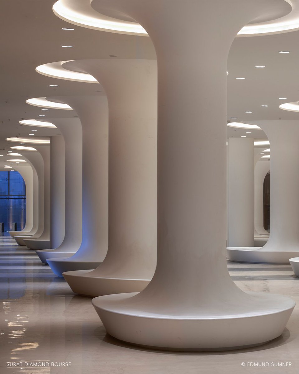 _morphogenesis's tweet photo. A lobby is more than an entrance. It is the first spatial expression of an organisation’s identity, and the threshold through which architecture begins to shape experience. https://t.co/OPqNOwPWgC