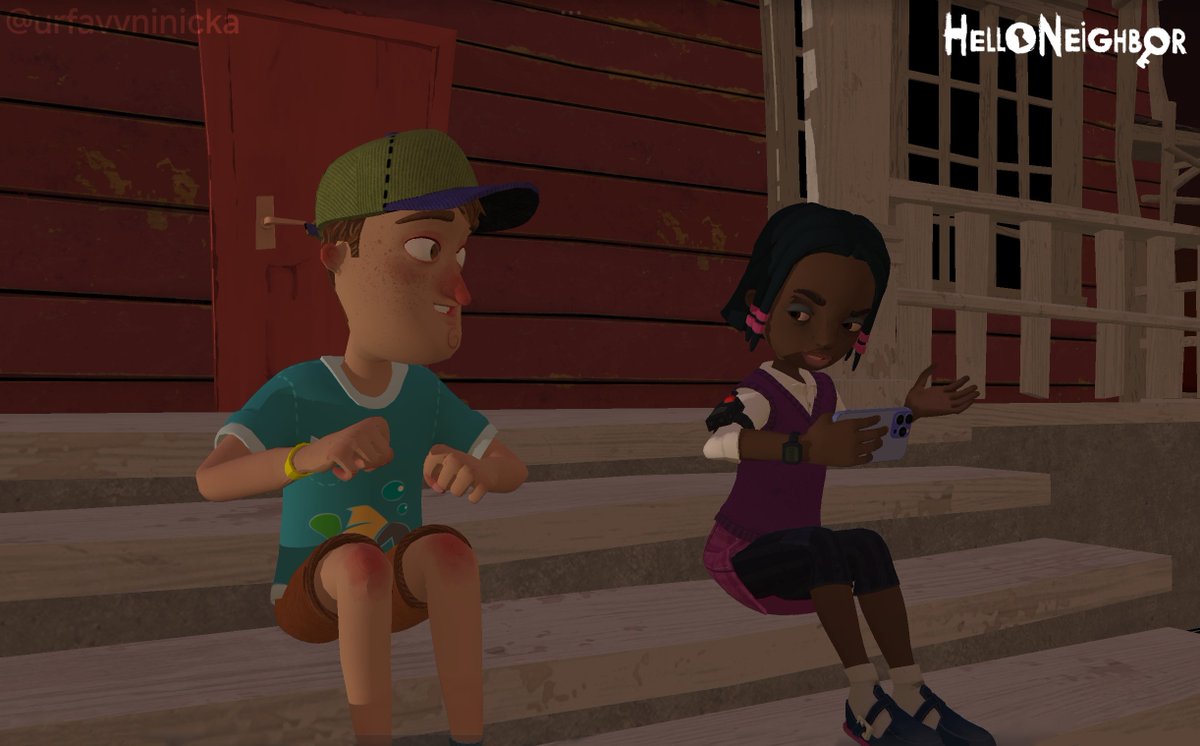 ninie258208's tweet photo. I made this render a while ago.
And one question: Shall I post my Hello Neighbor OCs?
#helloneighbor #welcometoravenbrooks #reference #3d #prisma3d #render https://t.co/gHLo1Vsbmn