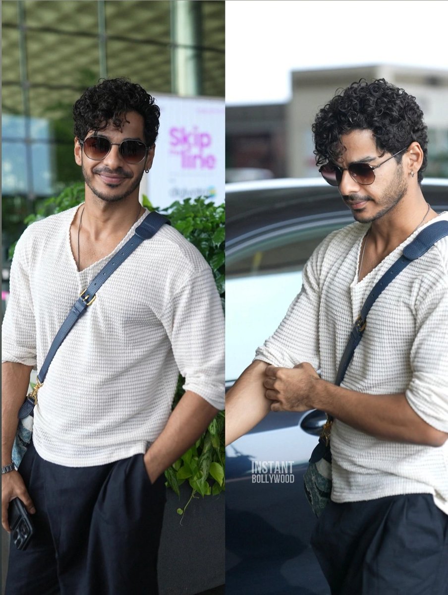 instantbolly's tweet photo. Ishaan Khatter making airport casuals look cool. 🔥
#ishaankhatter #instantbollywood #gk https://t.co/9gNccbQoIu