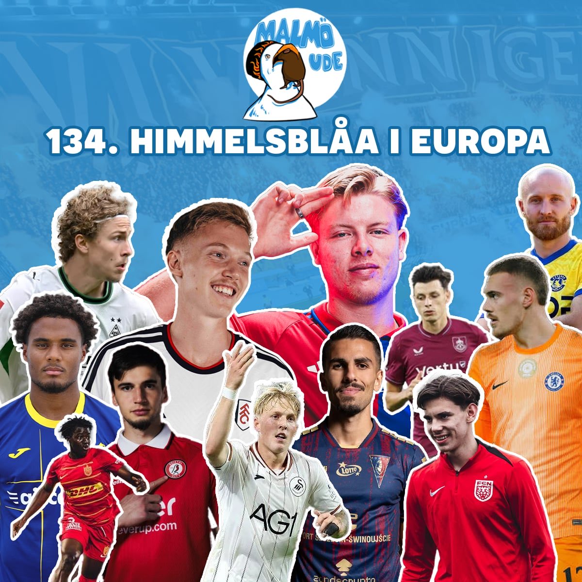 malmoude's tweet photo. Love och Ebbe från gör en liten genomgång av de himmelsblått fostrade spelarna som huserar i Europa. I ett rafflande quiz kommer Ebbes kunskaper om de mest obskyra talanger sättas på prov för att sen reda ut om detta är spelare vi vill kommer tillbaka till MFF i framtiden. https://t.co/L3t3V5TzM8