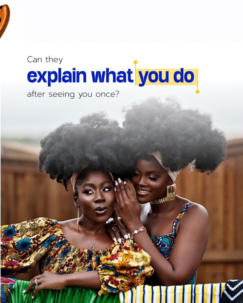 gtvafrik's tweet photo. You can get impressions without building real visibility.
Can the right audience find you without an introduction? Can they explain what you do after one look?
Score yourself. Where are the gaps?
#brandstrategy #visibility #africanbusiness #gtvafrik https://t.co/xHW5nlewcM
