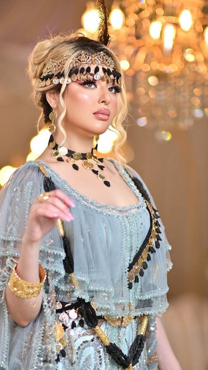 ArchVisionW's tweet photo. Algerian Woman in traditional costume 🇩🇿 https://t.co/IpYuNPQp7g
