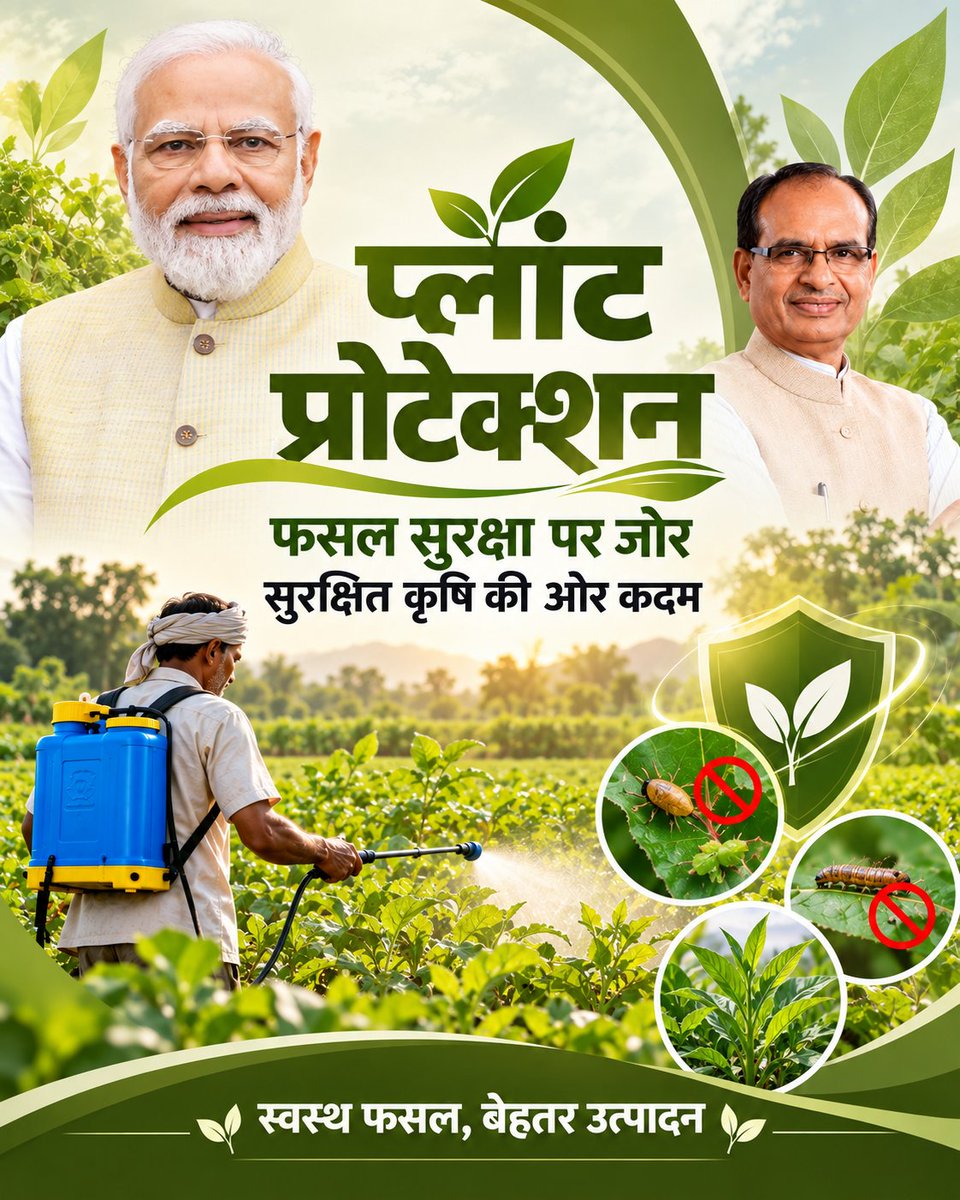 icarindia's tweet photo. फसलों को कीट एवं रोगों से सुरक्षित रखने और Plant Protection से जुड़े विषयों पर National Conference on Agriculture for Rabi Campaign 2026 में विचार-विमर्श।
#RabiConference2026 @ChouhanShivraj  @AgriGoI https://t.co/9u1vBMyILO