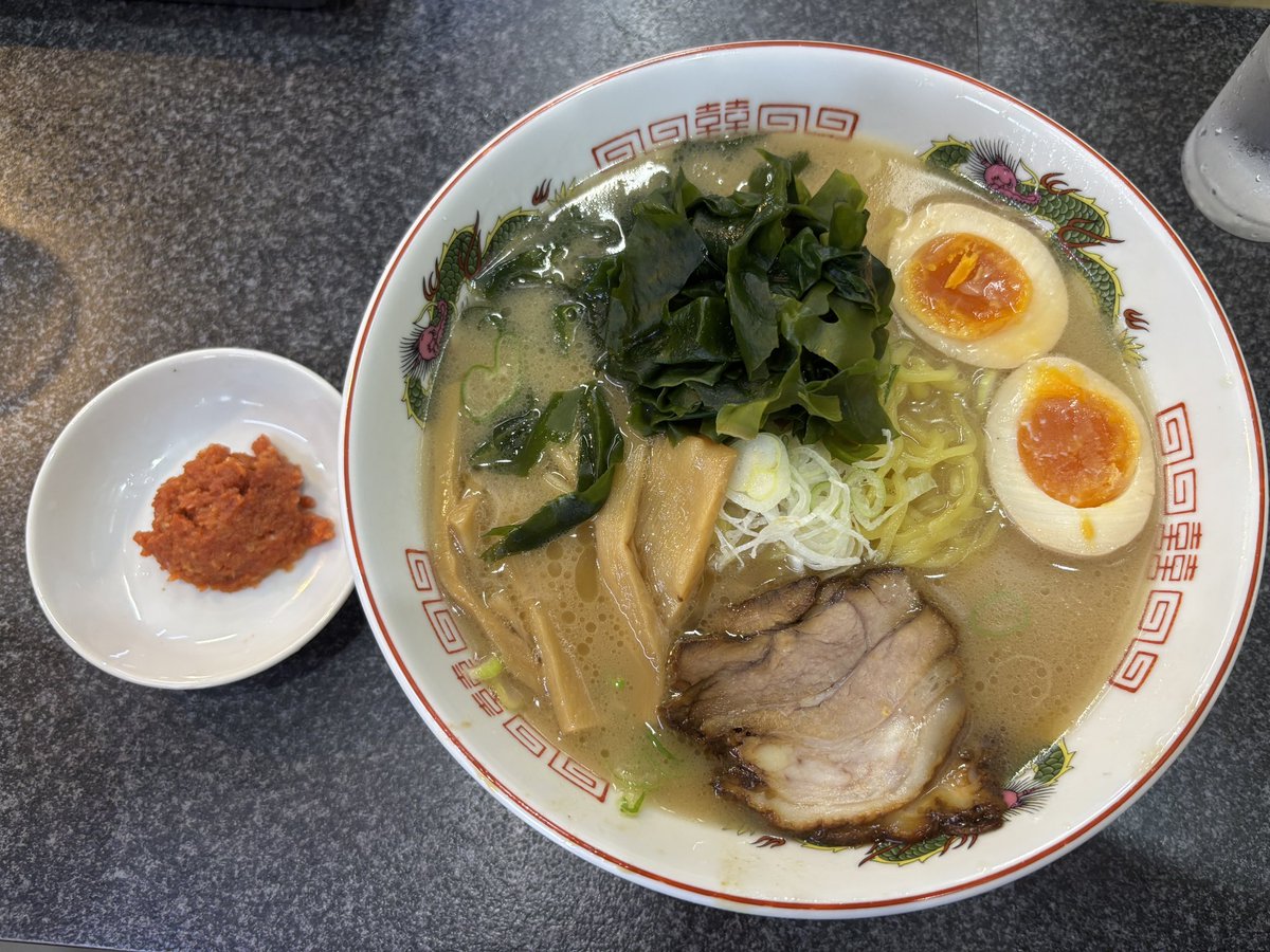 nobo0612k's tweet photo. #前田家
#北名古屋市
ラーメン美味い。万楽より断然美味い！ https://t.co/Efb1FfeKUh