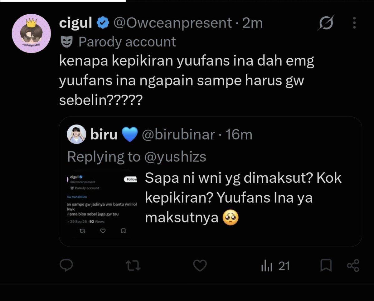 birubinar's tweet photo. Yg w tanya kan wni yg lu maksud baginta cigul 😭😭😭😭 Mana gw tau lu sebel sama siapa sampe mau vote lawan. Buka block buat qrt abis itu block lg wkwkwk Kebiasaan dicebokin circle ni begini dah https://t.co/DlEJQ39KTF