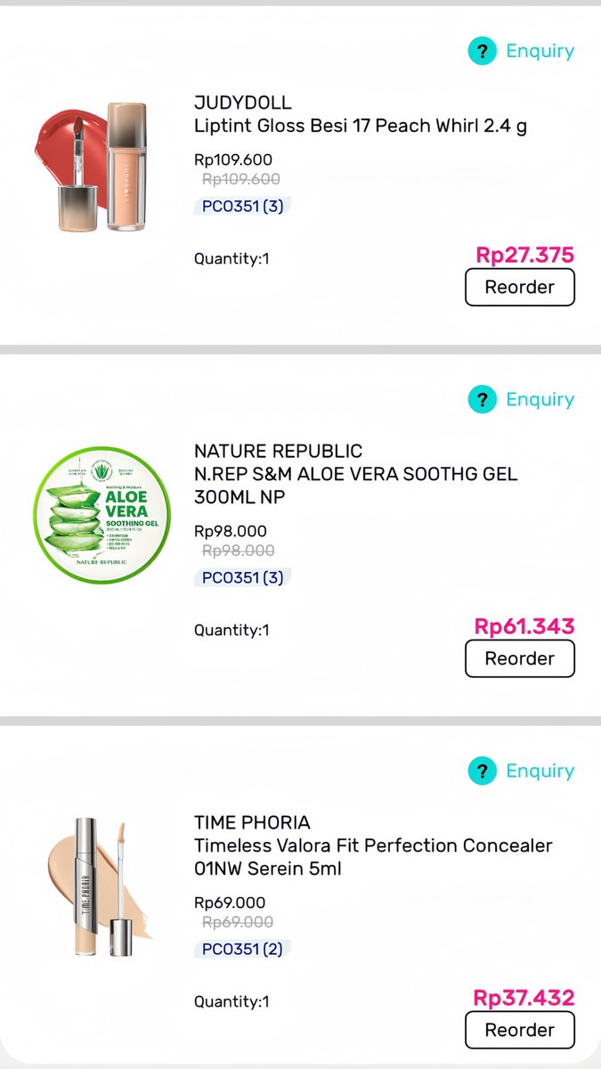 pujrrin's tweet photo. beneran sungkem sama watsons, masa harganya jadi 20 ribuan aja?😭 https://t.co/ZWtHEgKErK