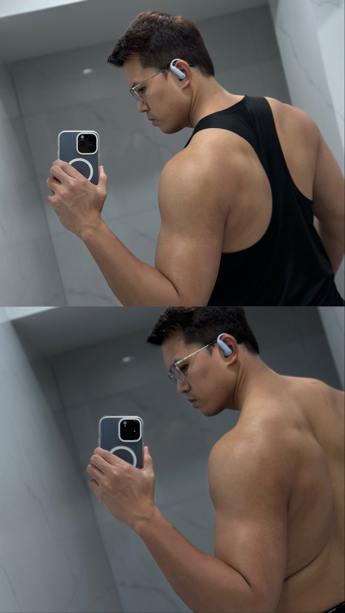 Acheeeeeerb's tweet photo. จะลด fat แต่เพิ่ม muscle ยังไง 🐽 https://t.co/n5n1MKfTbc