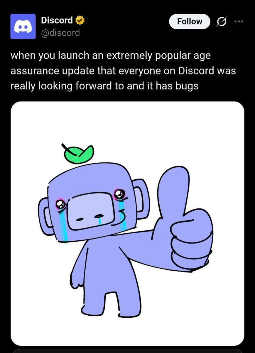 freddybrown_12's tweet photo. @discord is selling our data to third parties also an experiment? https://t.co/XhhZ1TyHrl