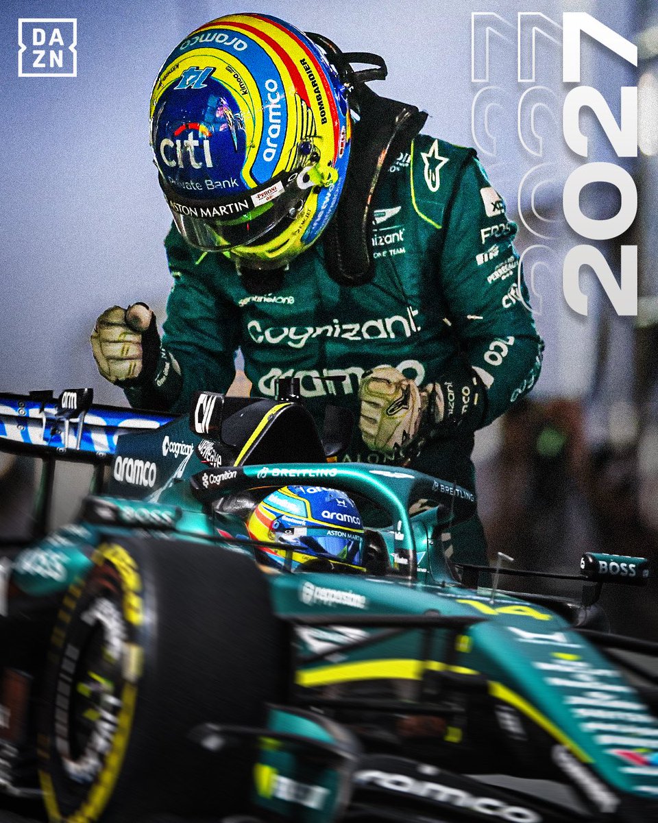 DAZN_ES's tweet photo. 🚨 OFICIAL 🚨

Fernando Alonso y Aston Martin confirman la continuidad del piloto español, al menos, hasta 2027 😍🇪🇸

#Alonso #F1 #DAZNF1 https://t.co/KdALGal3z4
