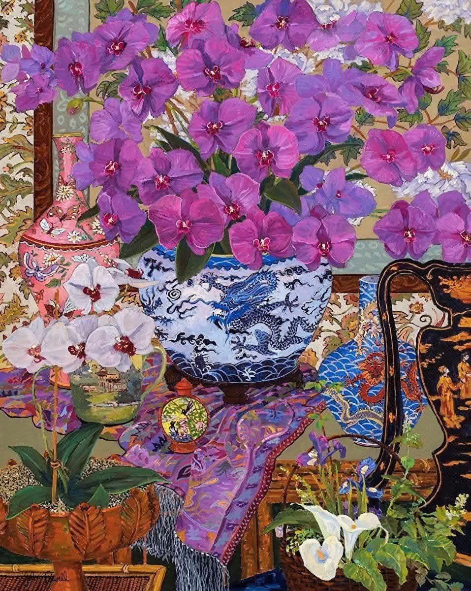 fraveris's tweet photo. John Powell

“Orchid Splendour”

Oil on Canvas https://t.co/MCT8JINbIV