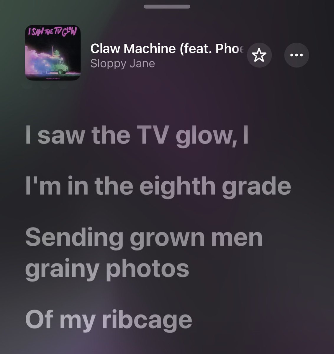 PrimaryCinema's tweet photo. One thing about Phoebe Bridgers is, she’ll sing a song for your movie but it WILL be about online grooming https://t.co/VYapD2Sxd2