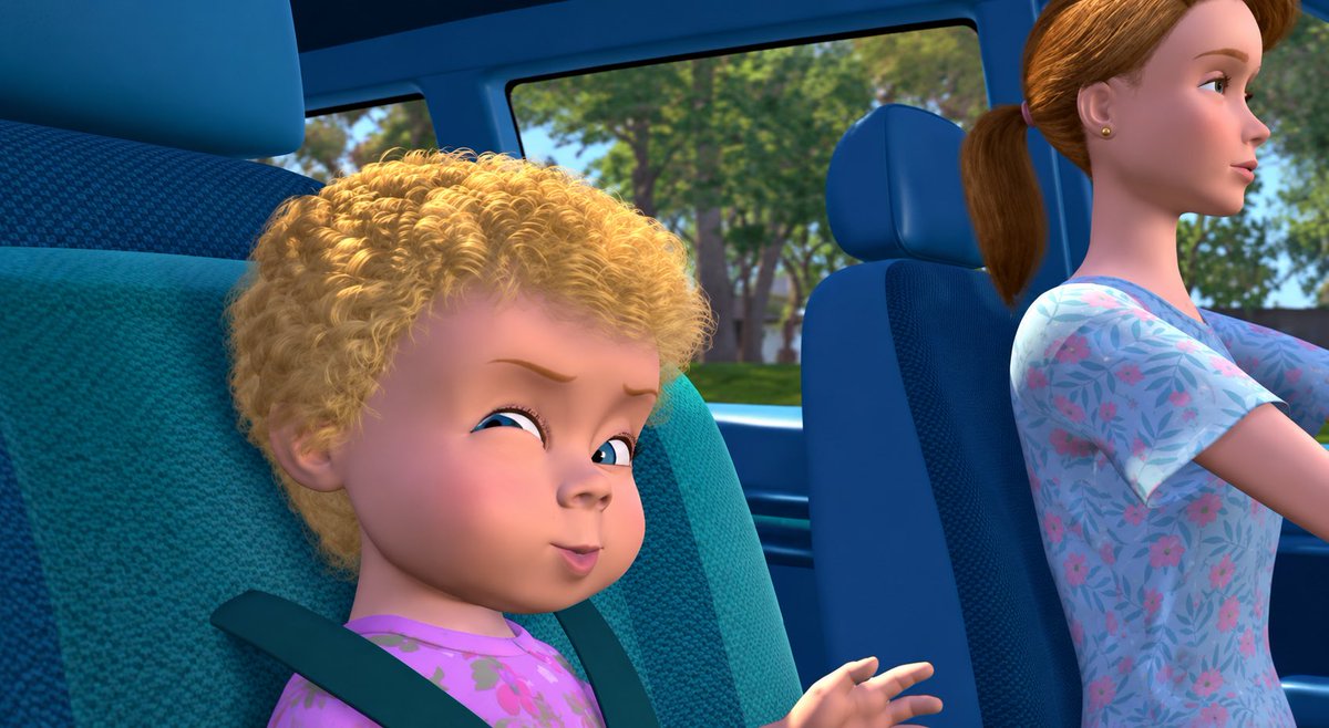 KolaXMovie's tweet photo. Rewatching Toy Story and the scariest part isn’t the toys coming to life or Sid’s creepy experiments… it’s baby Molly riding shotgun like it’s totally normal. 😭

Car safety in the 90s was a different world💀 https://t.co/ES82H1Nt9o