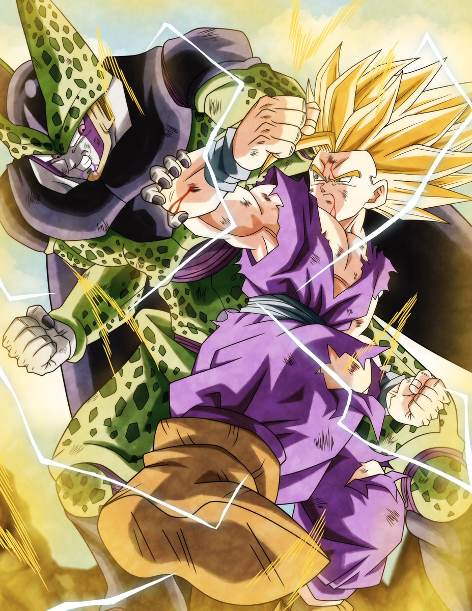 GbpsERPgp511441's tweet photo. 「人類の命運をかけた闘い」
 #GlobalDokkanCP  #孫悟飯  #セル https://t.co/4l2TMhOduF