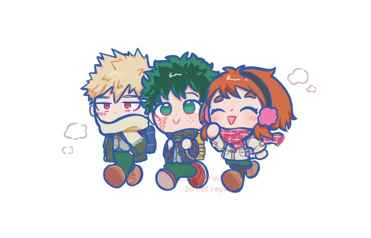 Nilrou_'s tweet photo. Winter days 

#art #urarakaochako #midoriyaizuku #bakugokatsuki #mhafanart  #mha https://t.co/UKwpdJmbzy