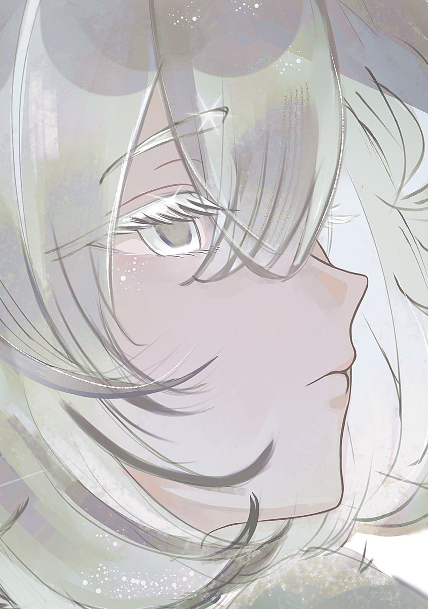 Cynybwb's tweet photo. カラーラフまでにしておこうかな
#宝石の国 
#housekinokuni_fanart https://t.co/1wK6l9CVqE